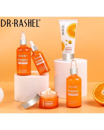 Dr. Rashel Vitamin C & Hyaluronic 5 Pieces Facial Box Kit